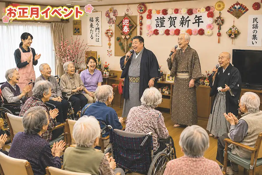 3名の男性歌手